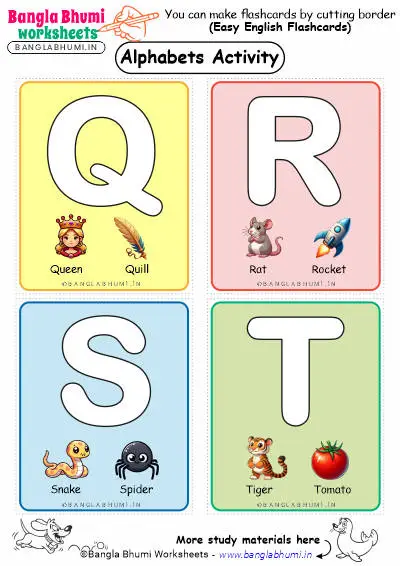 Capital Alphabets Activity Flashcards 2025 QRST