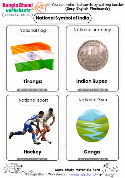 Free National Symbols of India Flashcards 2025 Download