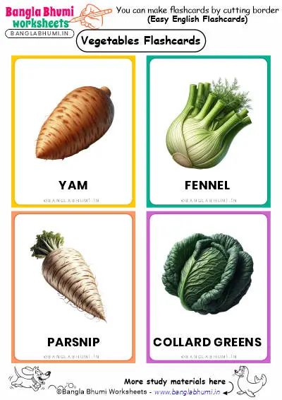Best 44+ Vegetables Flashcards 2025 PDF